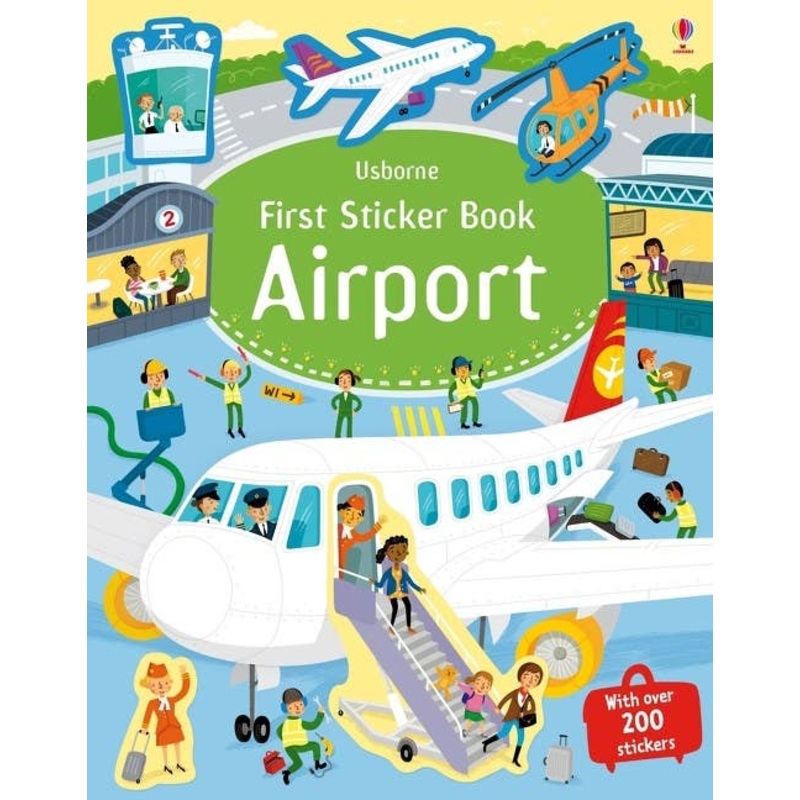 First Sticker Book Airport : Usborne