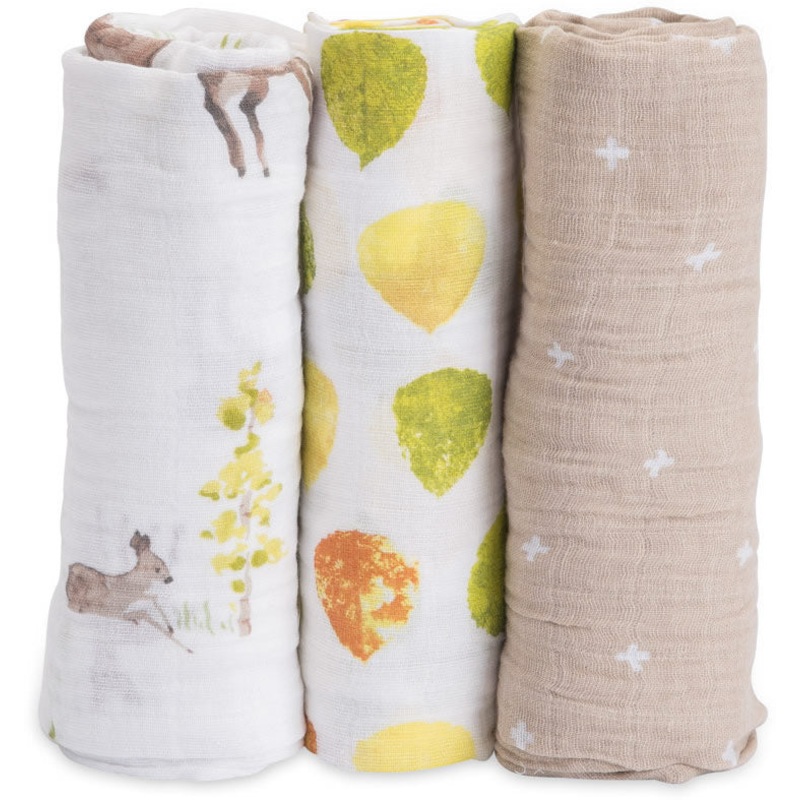 Little Unicorn Cotton Muslin Swaddle 3 Pack – Oh Deer