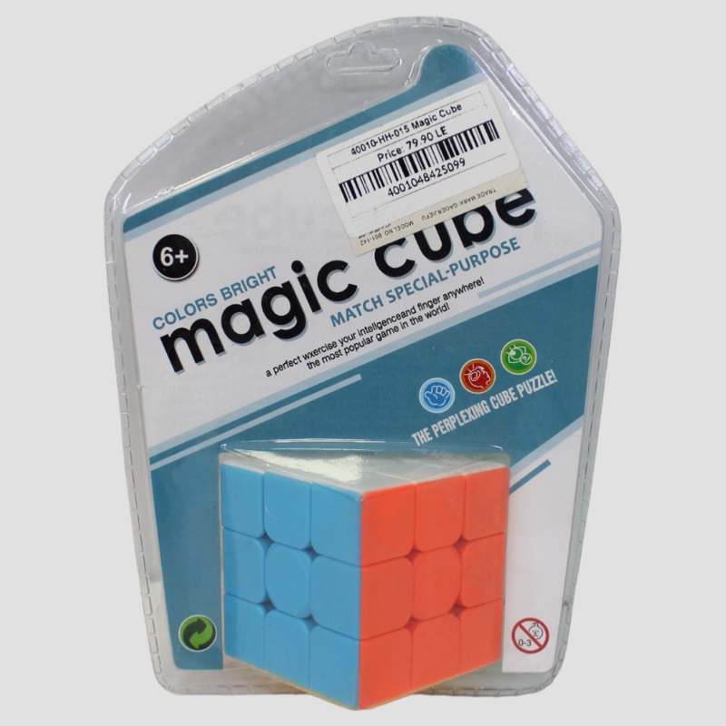 Magic Cube Skill-Boosting Puzzle Game  Multi-Colored