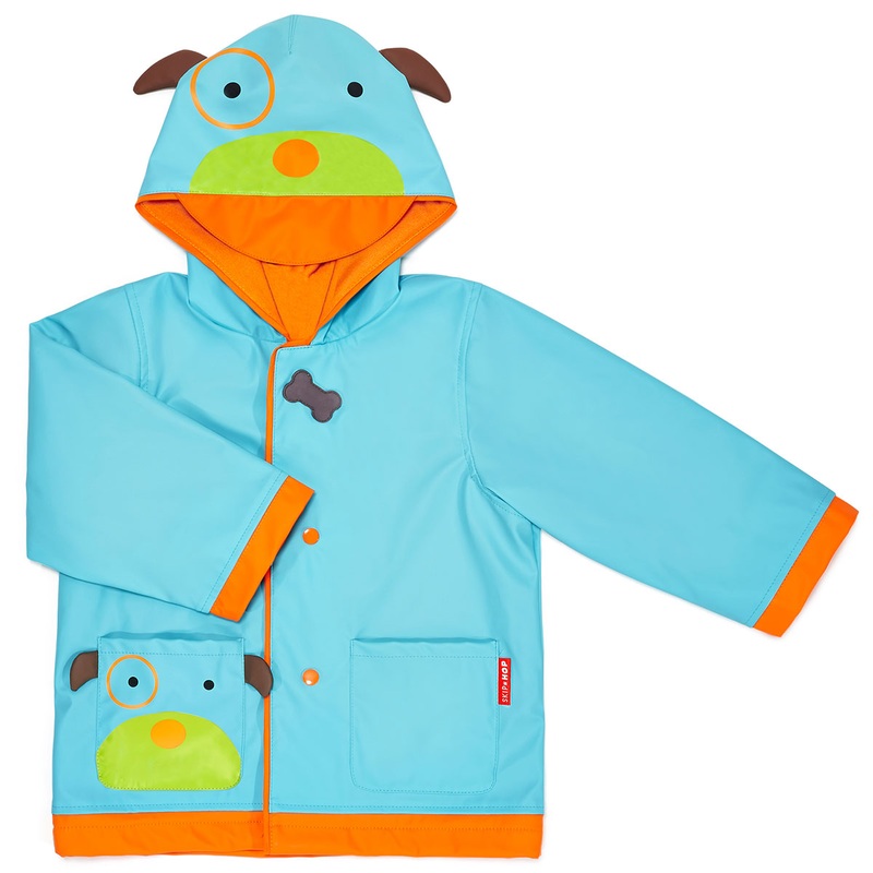 Skip Hop Zoo Little Kid Raincoat, Large (5-6) – Dog