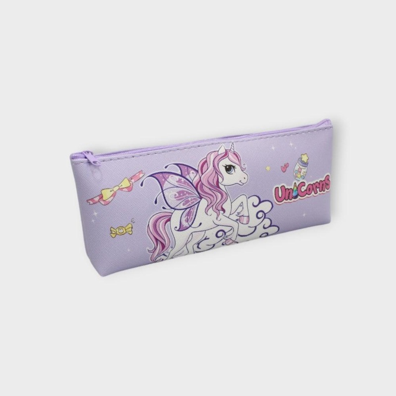 Unicorn Purple Pencil Case