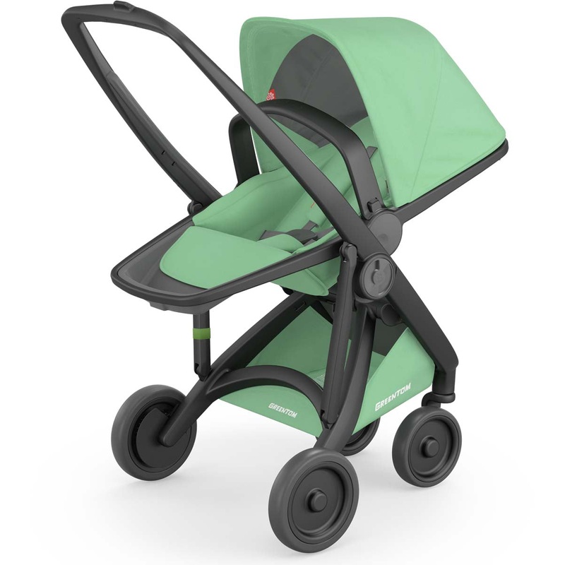 Greentom Reversible Stroller – Black/Mint