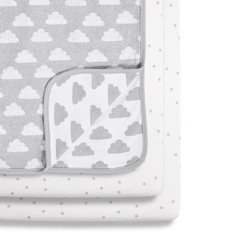 SnzPod 3-Piece Crib Bedding Set