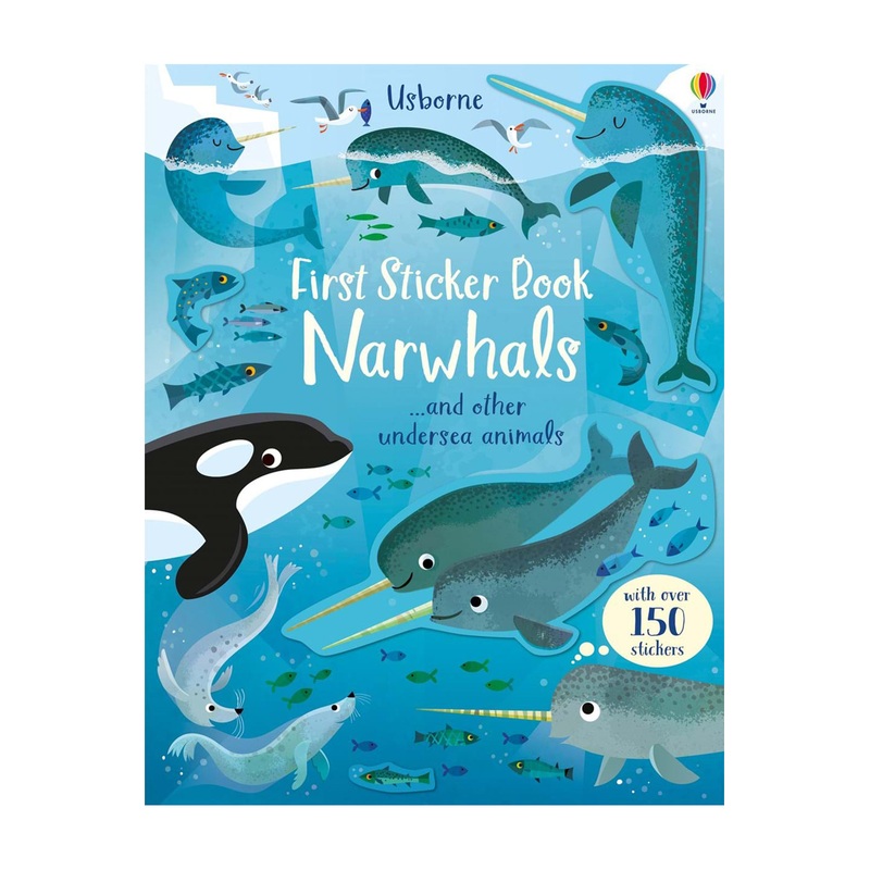 Usborne First Sticker Book Narwhals