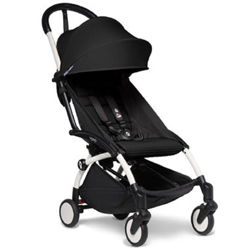 Yoyo 2 Stroller Bundle – White With Black