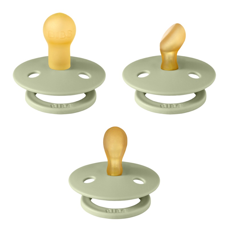 BIBS New Baby Try-It Collection 3 pack | Sage