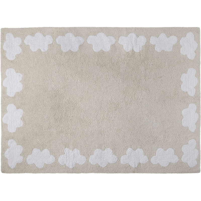 Lorena Canals Clouds Rug – Beige (4′ x 5′ 3″)