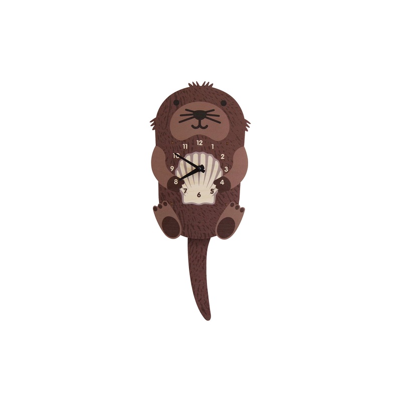 Popclox Otter Pendulum Clock