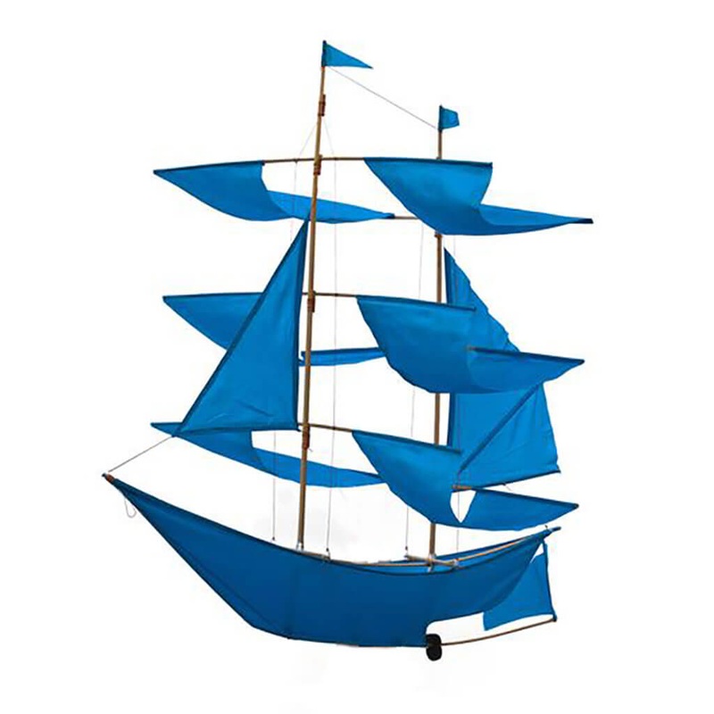 Sailing Ship Kite Azure