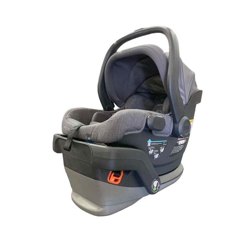 UPPAbaby MESA V2 Infant Car Seat, 2023, Greyson (Charcoal Melange)