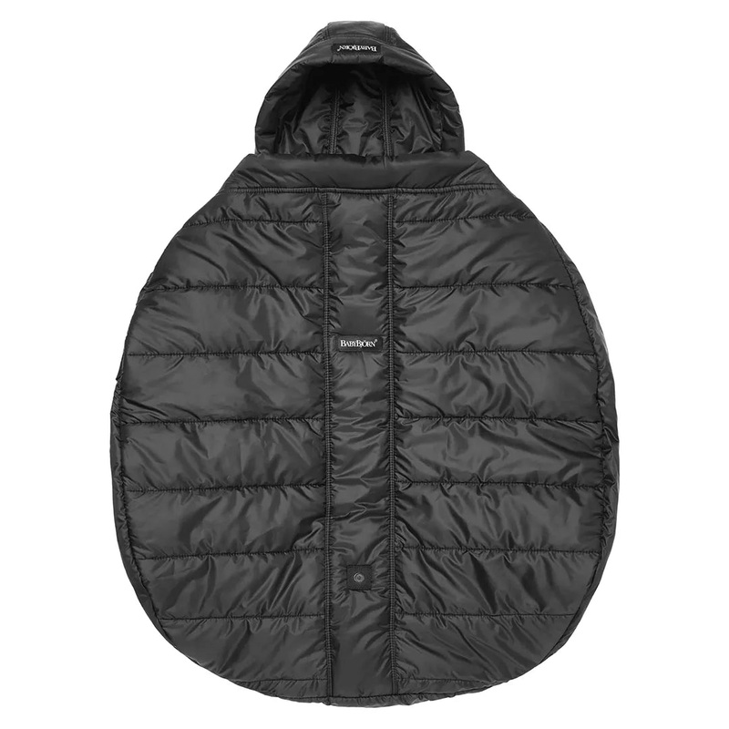 Winter Cover for Baby Carrier – Black