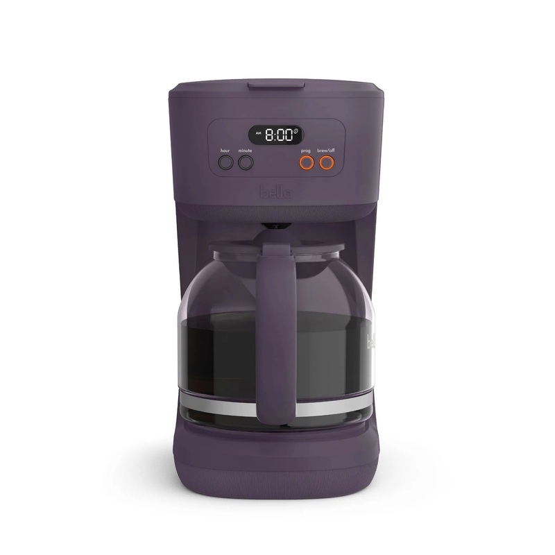 12-Cup Programmable Coffee Maker – Plum