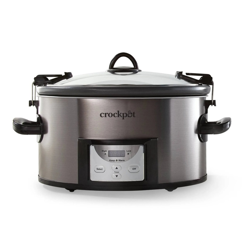 7qt Cook & Carry Programmable Easy-Clean Slow Cooker  (See Description)