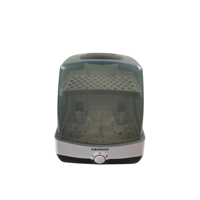 Baby Brezza Superfast Sterilizer Dryer, White on Black