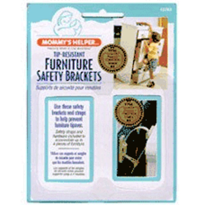 Mommy’s Helper Tip-Resistant Furniture Safety Brackets