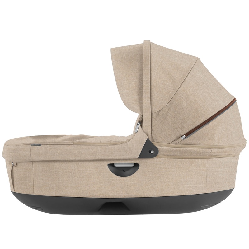 Stokke Crusi & Trailz Carrycot – Beige Melange