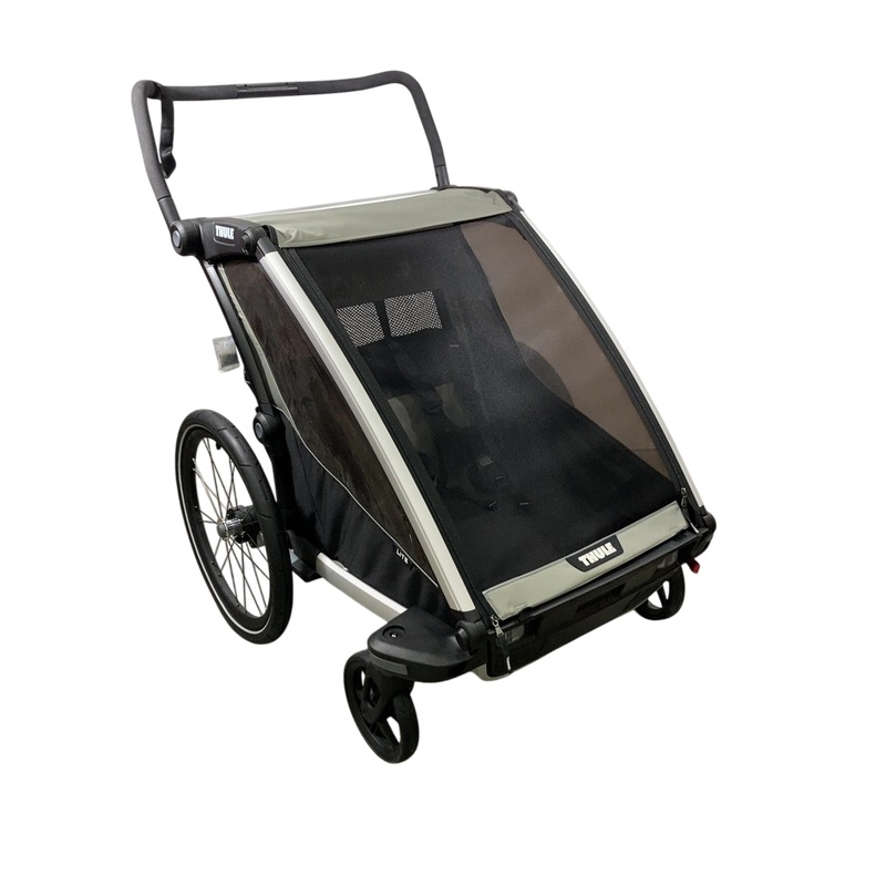 Thule Chariot Lite Bike Trailer Stroller 2 Seat , 2021, Agave-Black