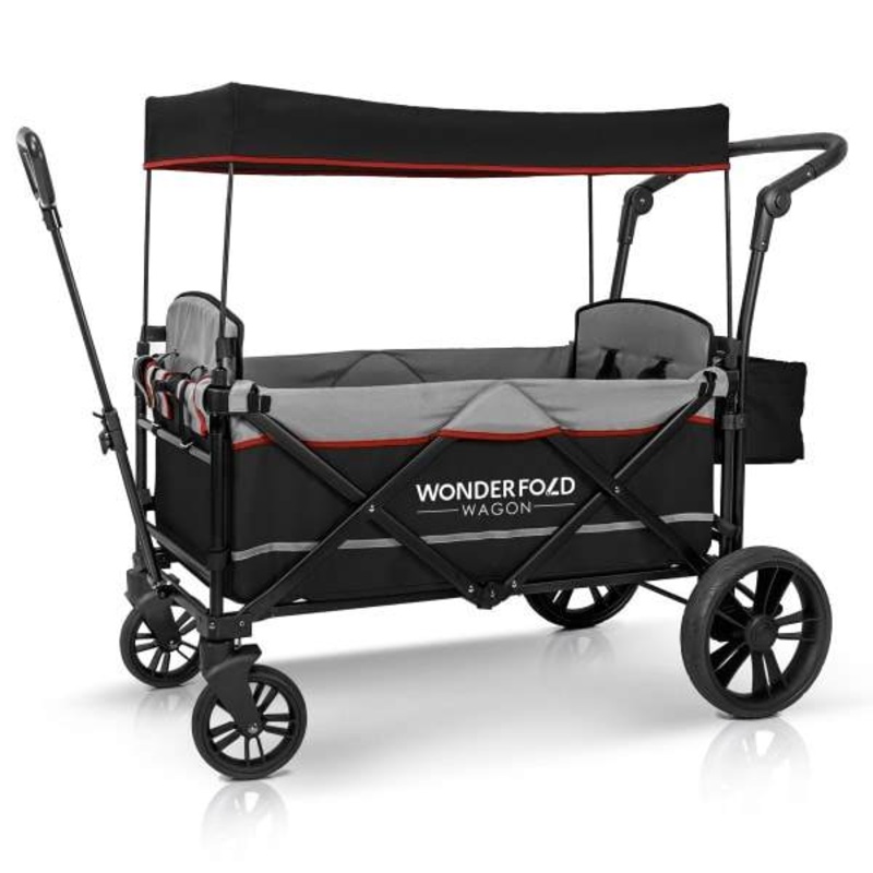 Wonderfold Wagon X2 Pull/Push Double Stroller Wagon