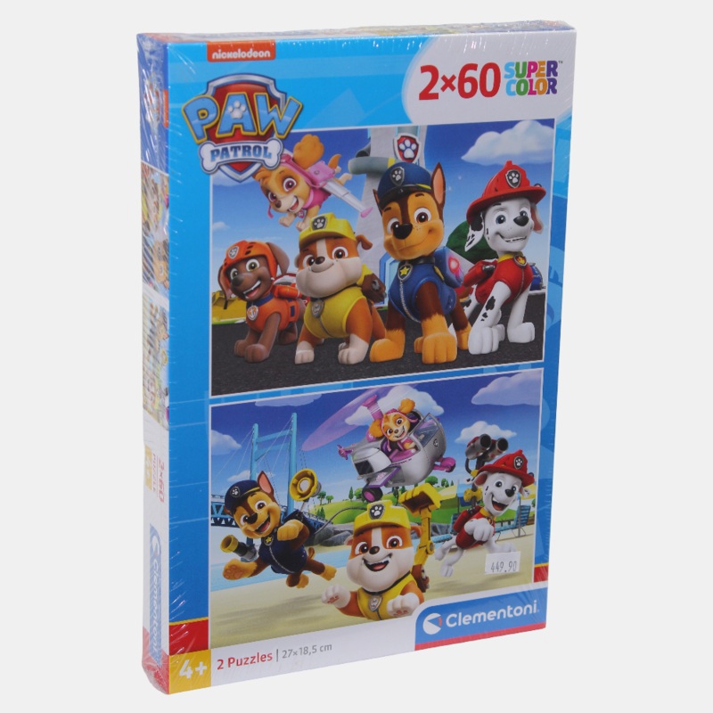 2 Paw Patrol Puzzles – 60 Pcs Each