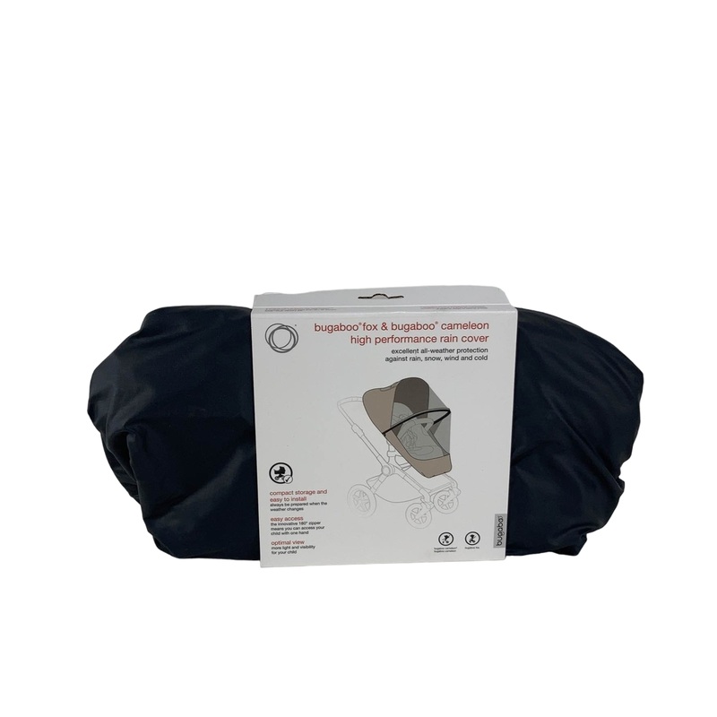 Bugaboo Fox/Cameleon High Performance Rain Cover, Black