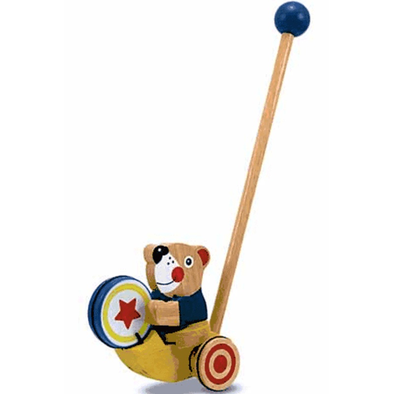 Melissa & Doug Drumming Bear Push Toy