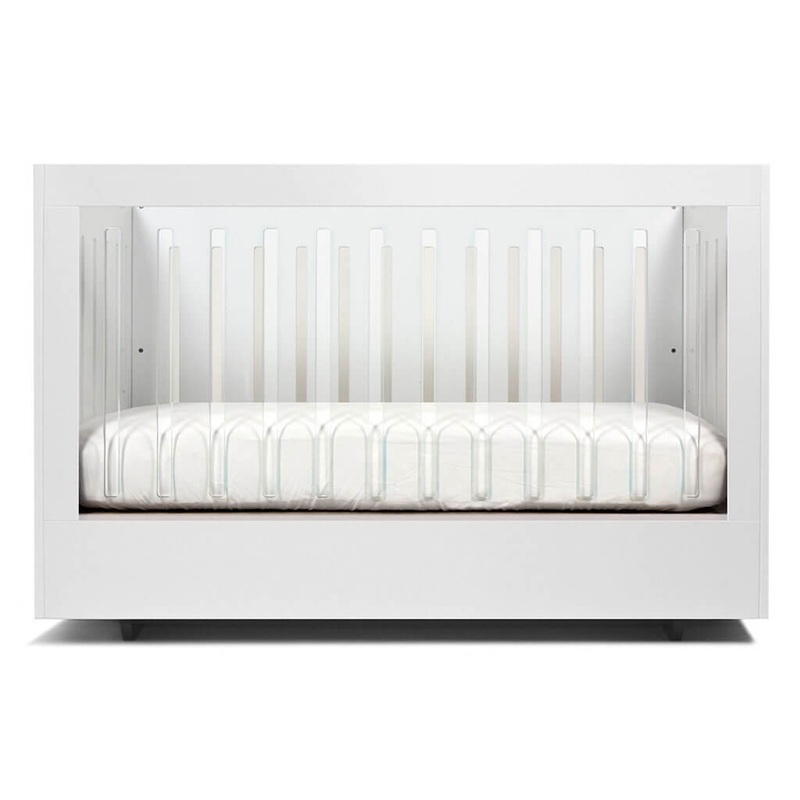 Roh Crib White One Acrylic Panel FLOOR SAMPLE