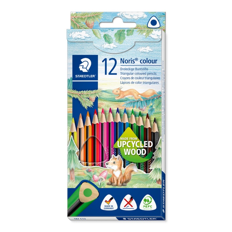 Staedtler Noris Wooden Colored Pencils – 12 Colors
