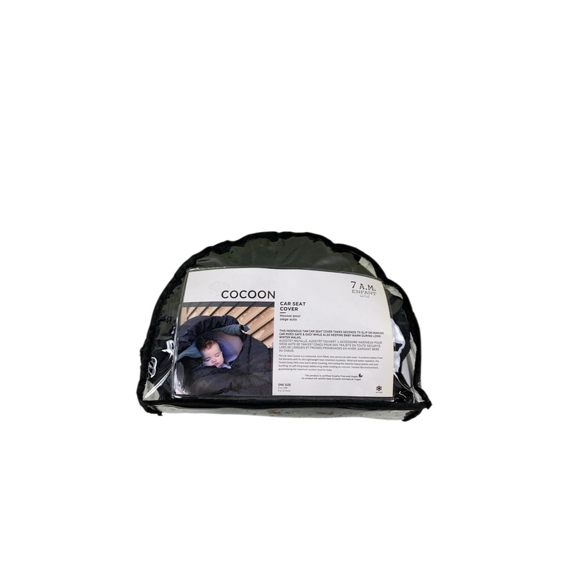 7 A.M. Enfant Car Seat Cocoon, Black