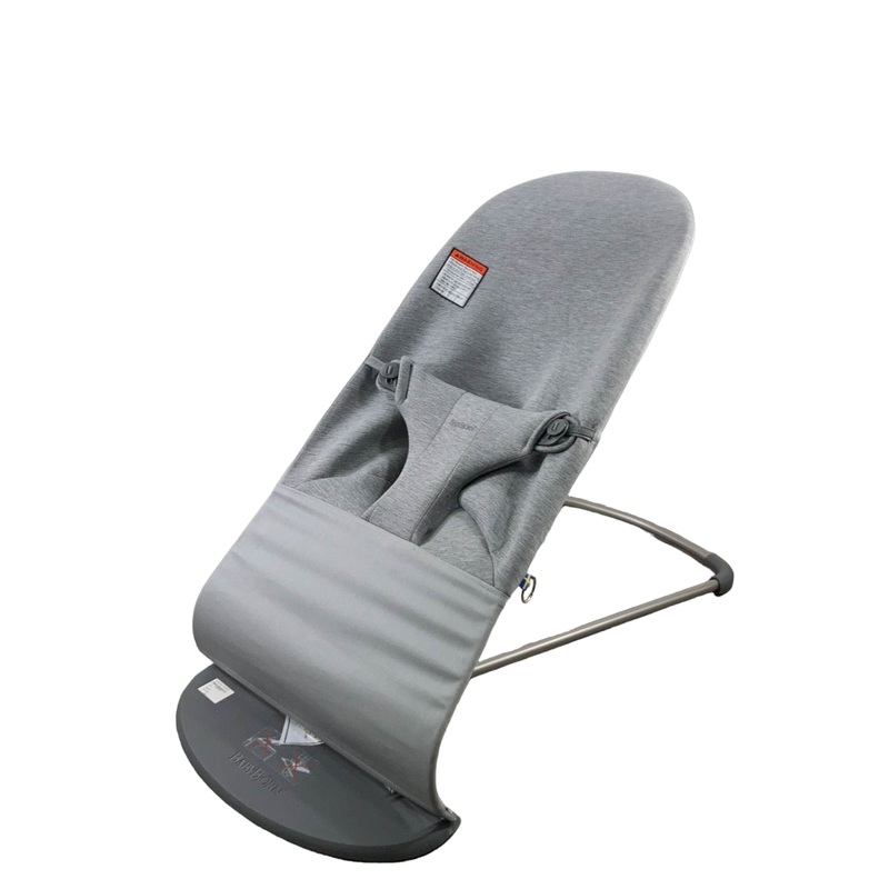 BabyBjorn Bouncer Bliss, Light Gray 3D Jersey, Dark Gray Frame