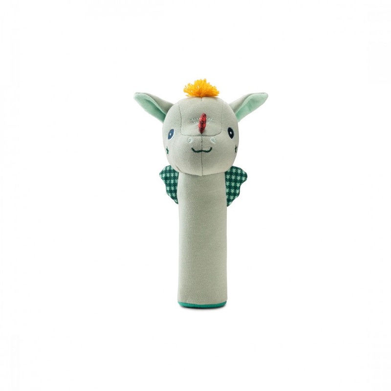Lilliputiens Joe the Dragon Squeaky Rattle
