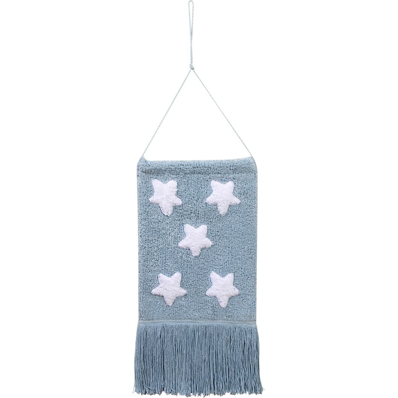 Lorena Canals Wall Hanging – Stars Blue
