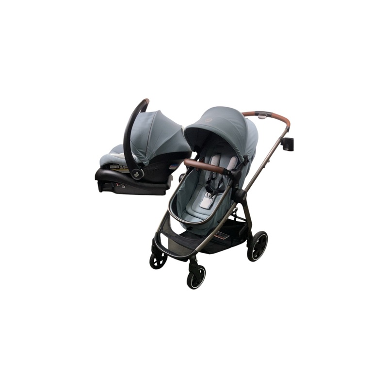 Maxi-Cosi Zelia2 Luxe Travel System, 2023, New Hope Gray