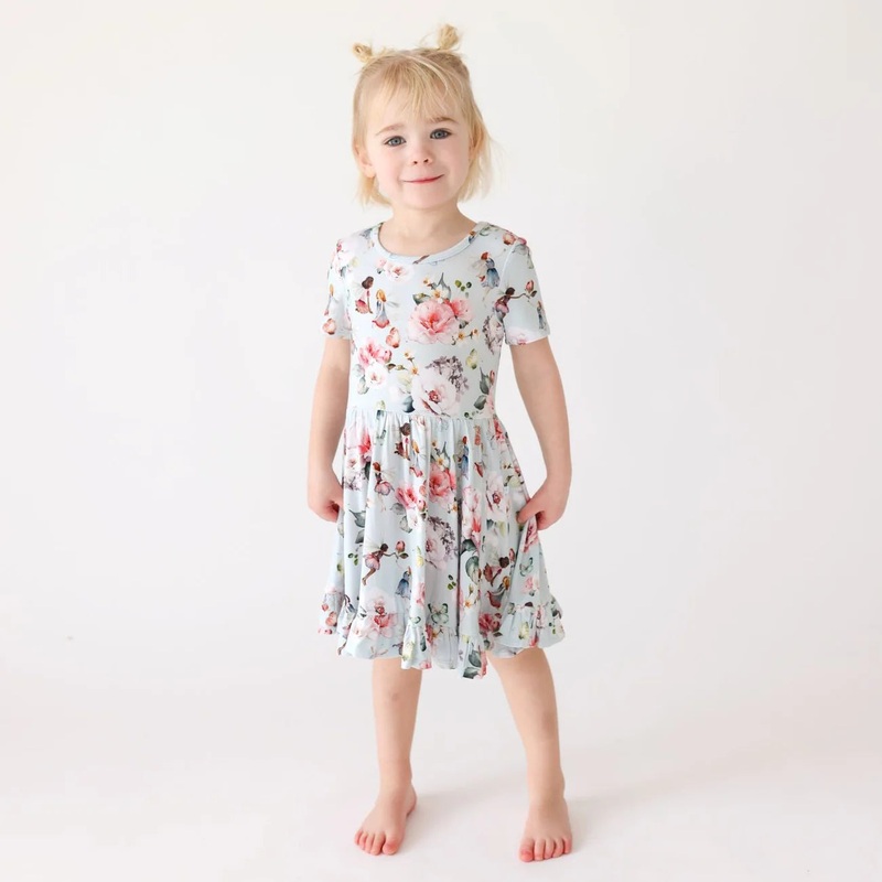 Ruffled Twirl Dress – Melinda