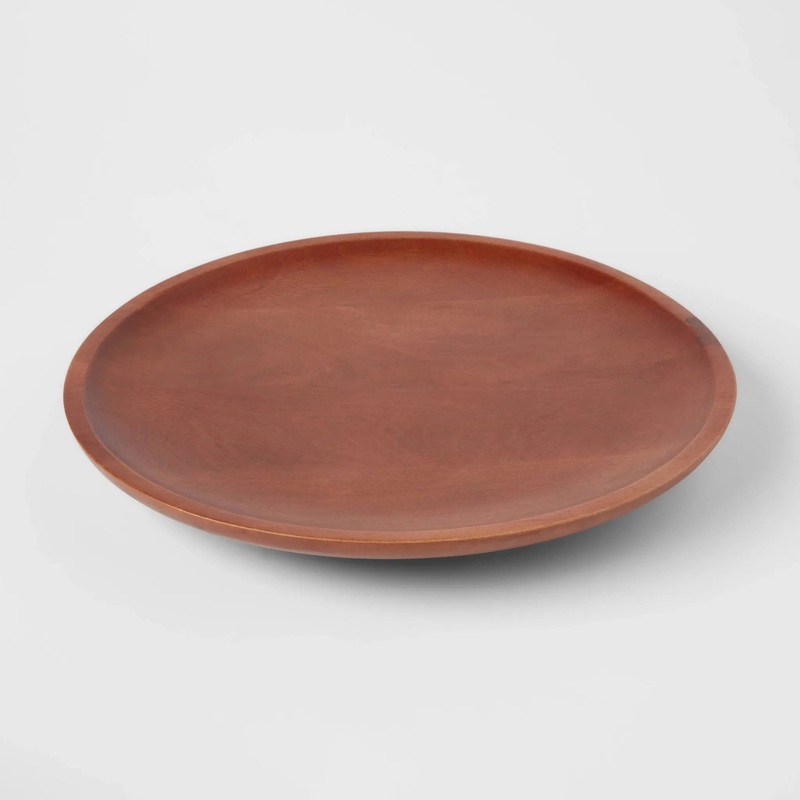 13.5″ Wood Signature Round Lazy Susan