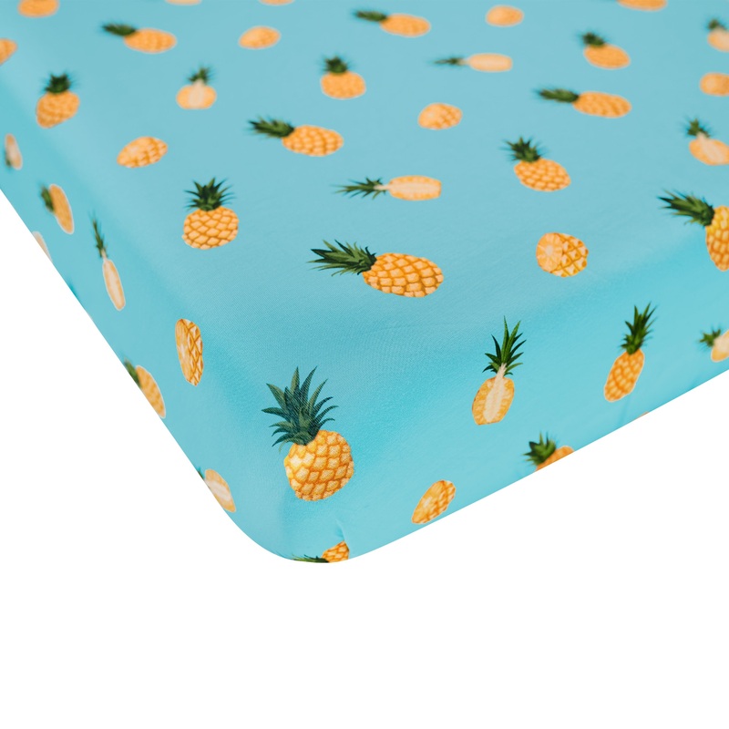 Crib Sheet in Pineapple