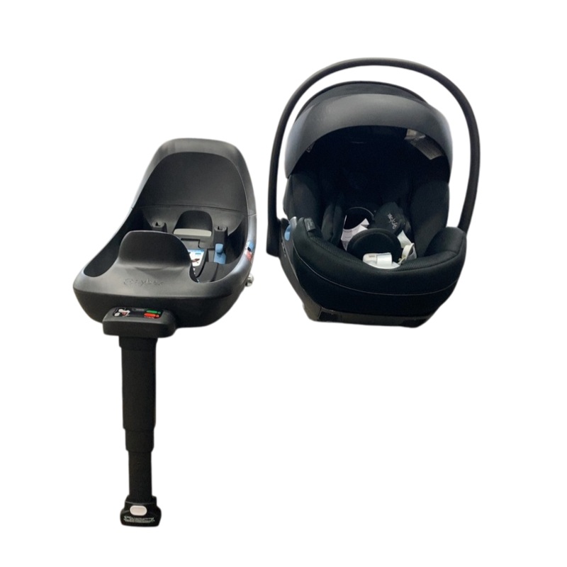 Cybex Cloud T SensorSafe Infant Car Seat With Base, Sepia Black, 2025