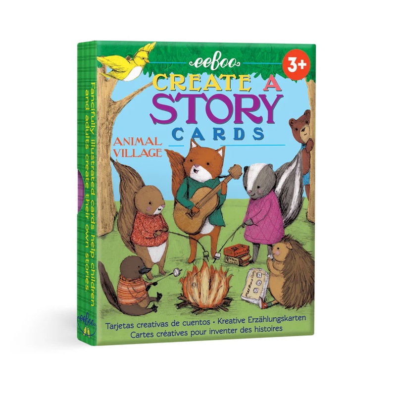 eeBoo Create A Story Cards – Animal Villiage