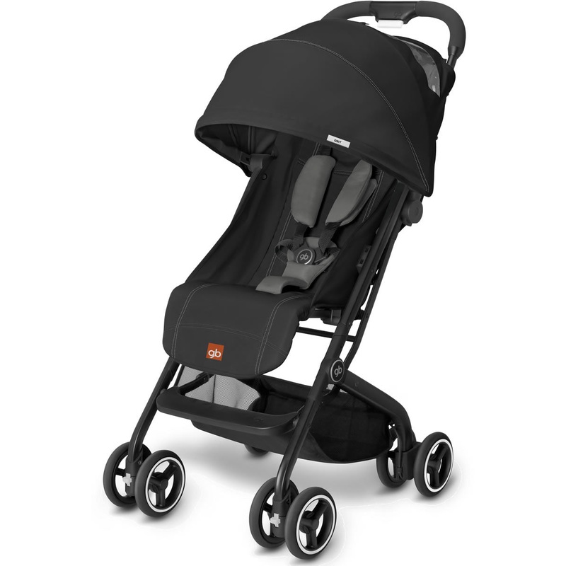 GB Qbit Stroller – Monument Black