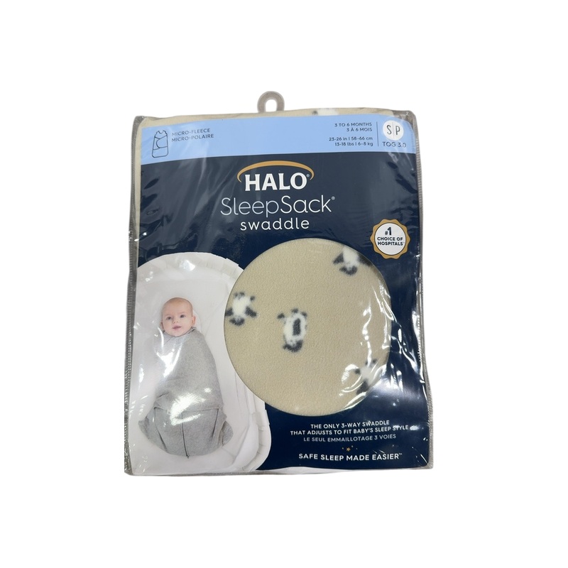 Halo SleepSack Swaddle, Small, Penguin Pals