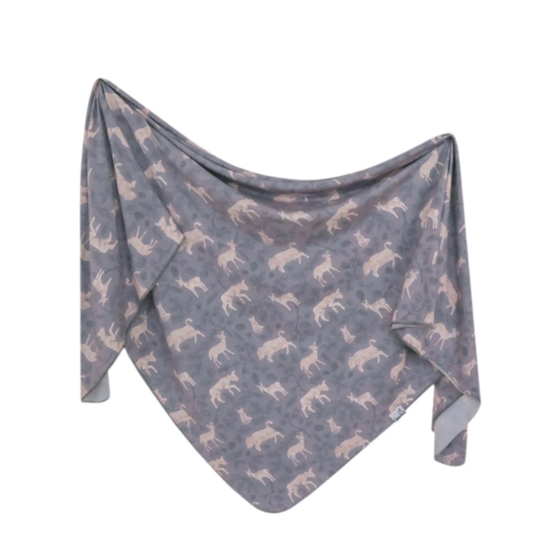 Knit Swaddle Blanket – Timber
