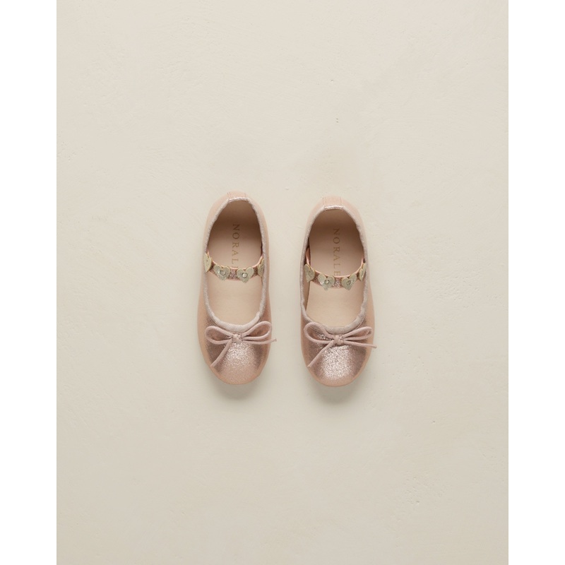 Noralee Ballet Flats – Bubblegum Shimmer