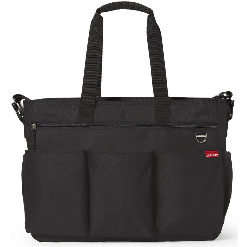 Skip Hop Duo Double Signature Diaper Bag – Black