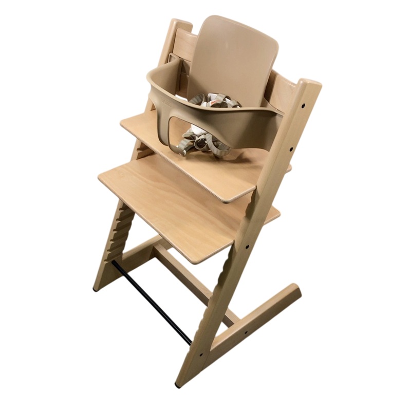 Stokke Tripp Trapp High Chair With Baby Set, Natural