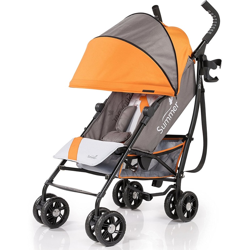 Summer Infant 3D One Stroller – Solar Orange