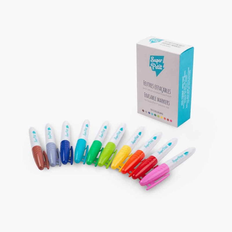 Super Petit Erasable Markers – 10 Colors