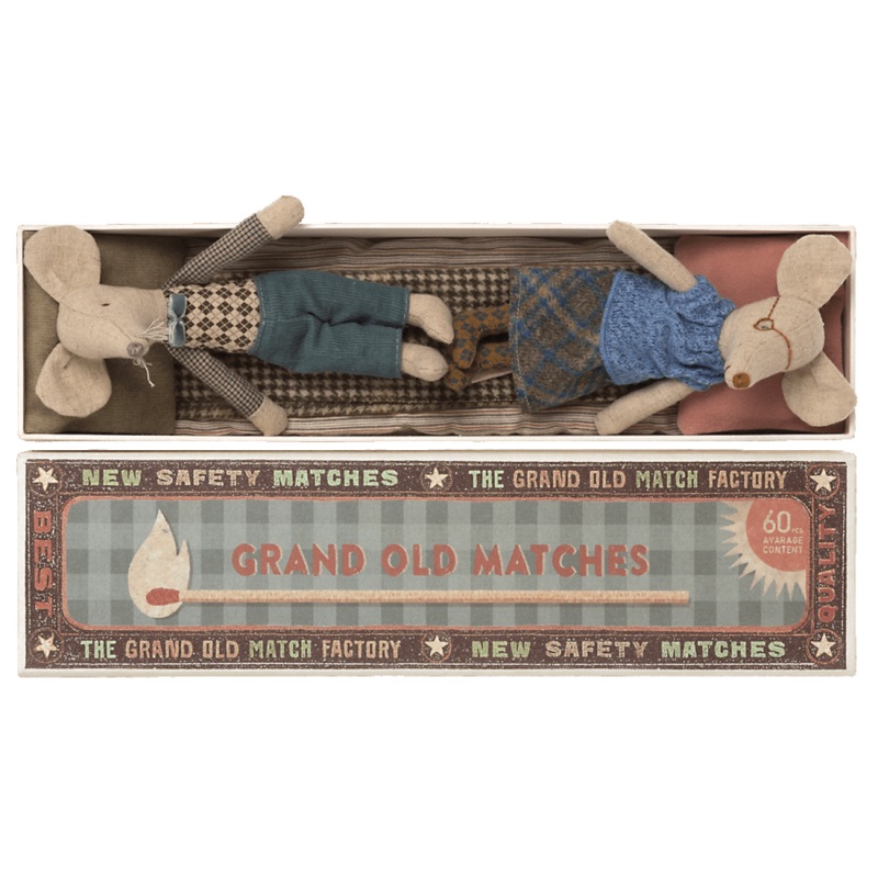 Grandma and Grandpa Mouse in Box