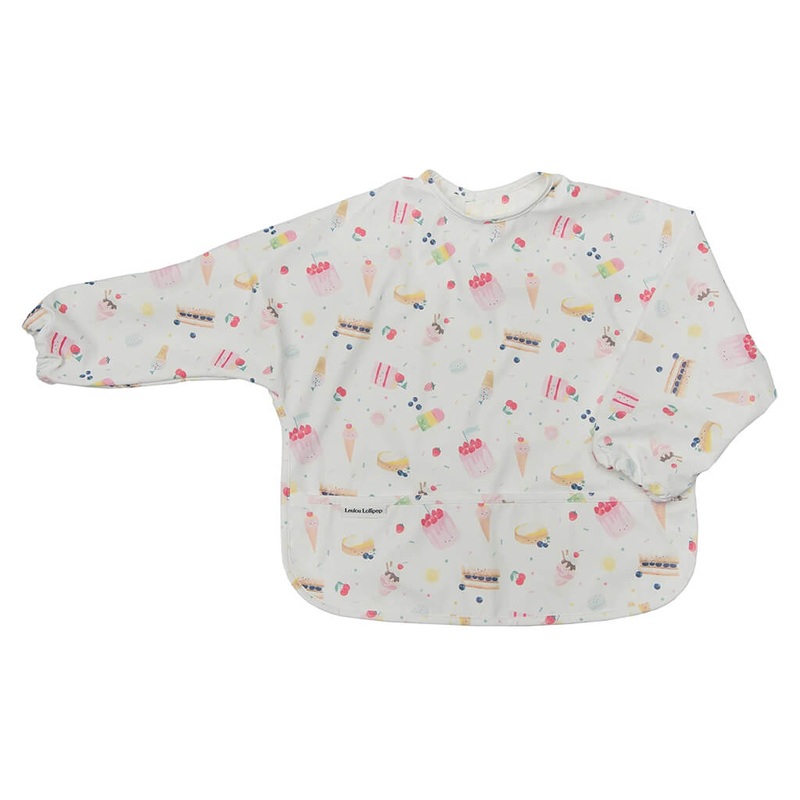 Long Sleeve Waterproof Bib Sweet Treats