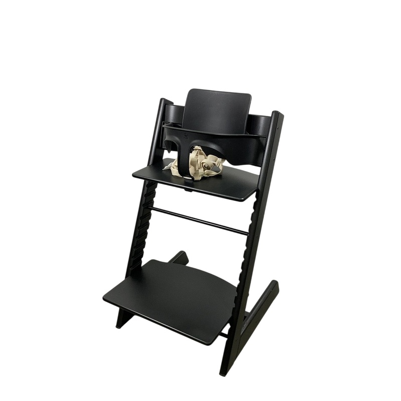 Stokke Tripp Trapp Complete High Chair, 2, Black, Nordic Grey
