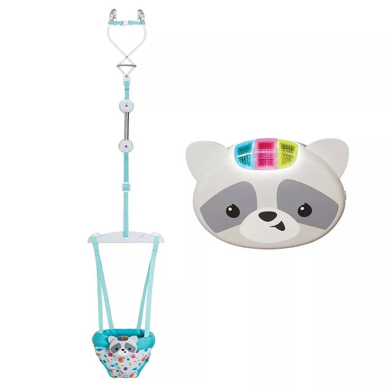 Up and Away Music and Lights Doorway Baby Jumper (See Description)