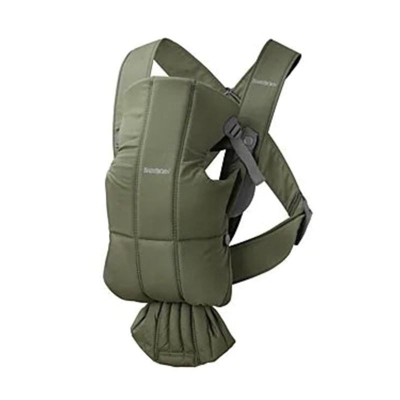 Baby Carrier Mini – Dark Green Woven (See Description)